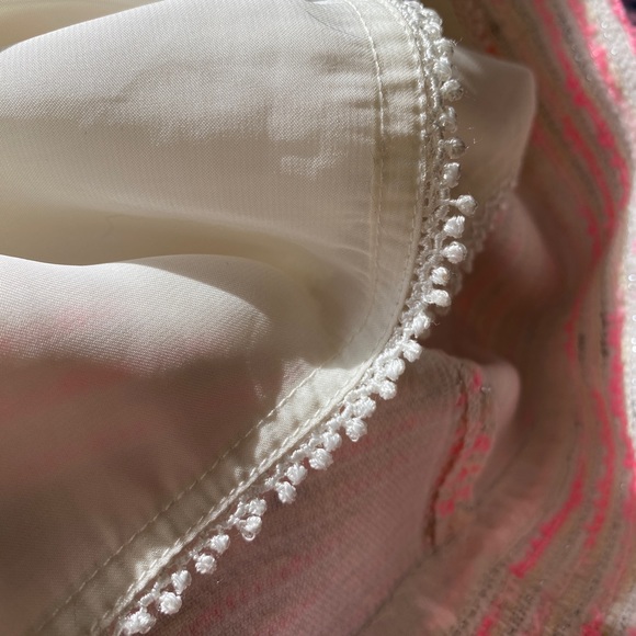 Moulinette Soeurs Anthropologie pink & white fit and flare removable straps mini - Picture 9 of 13